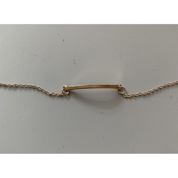 Claires Gold Tone Bracelets 6-7 inch Lot of 3 Petite Dainty - Picture 6 of 8